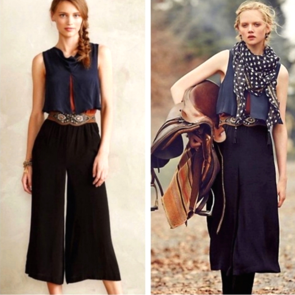 Corey Lynn Calter Colorblock Gaucho Jumpsuit XS